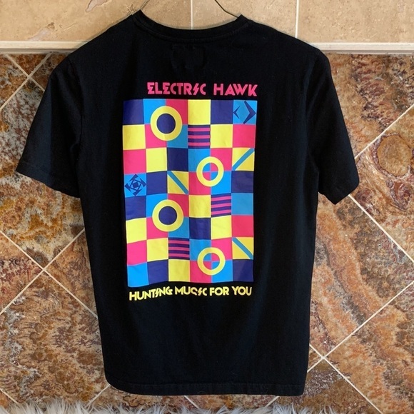 HARMONY MUSIC FESTIVAL TSHIRT FROM ELECTRIC HAWK - LIMITED EDITION SIZE MEDIUM - Picture 3 of 6